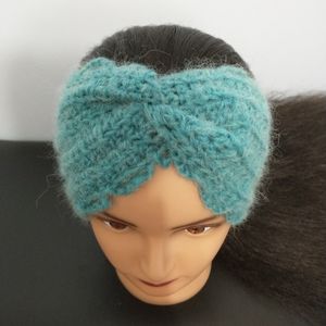 Turquoise Extra Detail Twist Headband/Earwarmer
